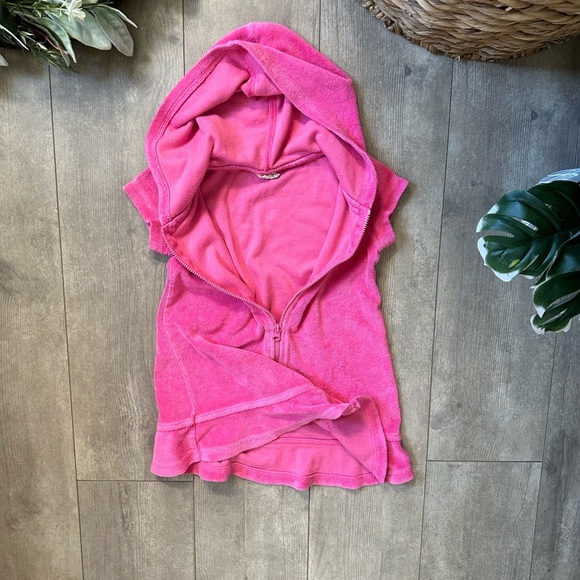Y2K Swim Coverup Dress Terry Cloth Circo Toddler Girl Size 2T - Picture 3 of 13